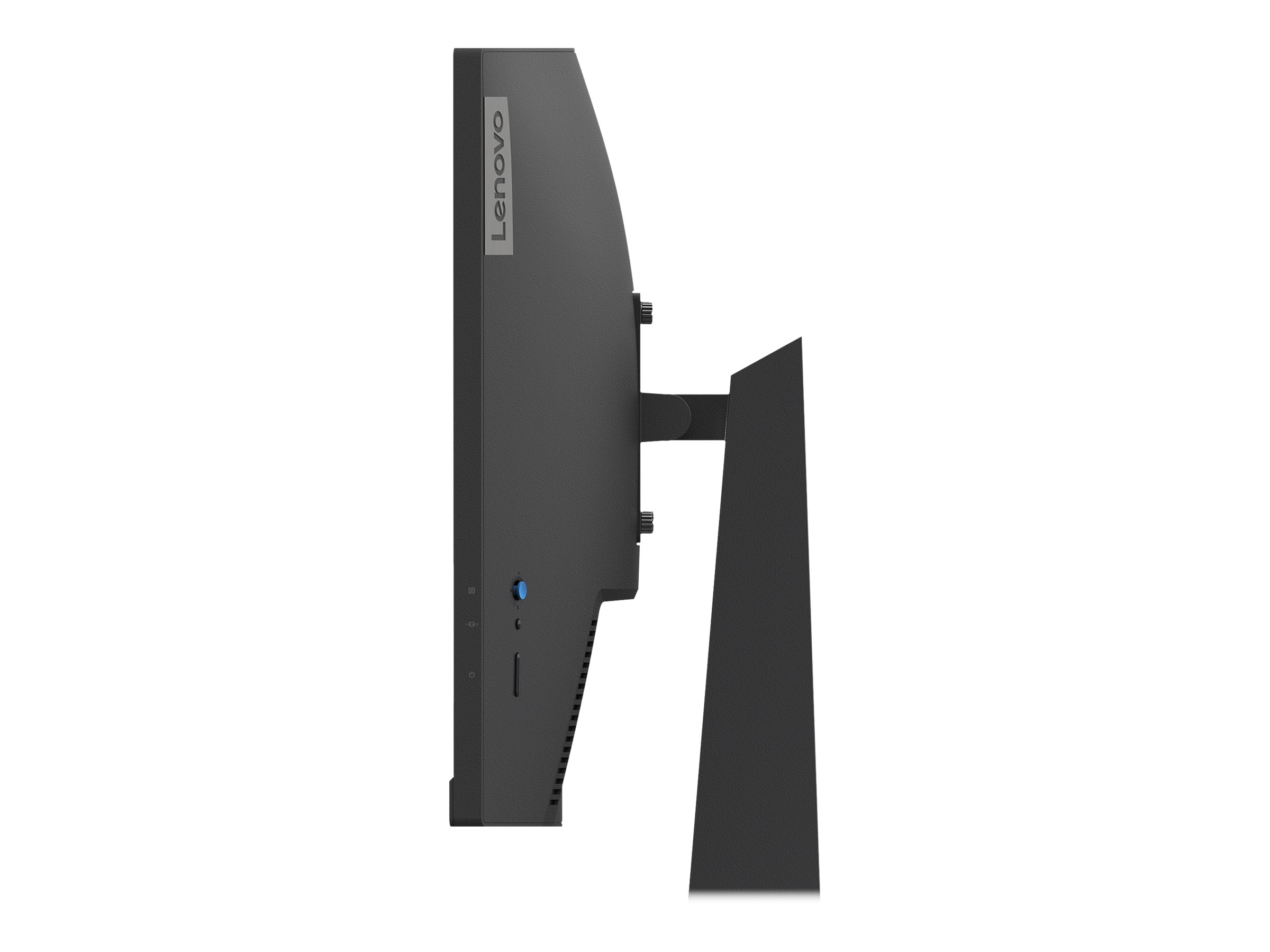 Lenovo G27qc-30 - LED-Monitor - gebogen - 68.6 cm (27") - 2560 x 1440 QHD - VA - 350 cd/m² - 4000:1 - 1 ms - 2xHDMI, DisplayPort - Lautsprecher - Raven Black