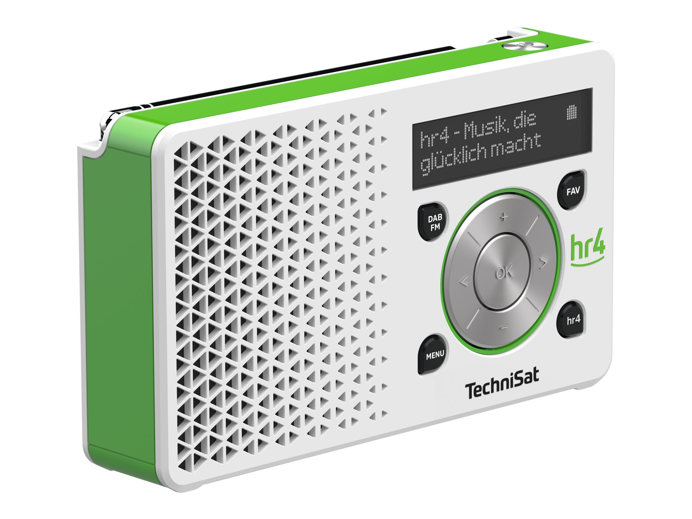 TechniSat DigitRadio 1 - hr4 Edition - tragbares DAB-Radio