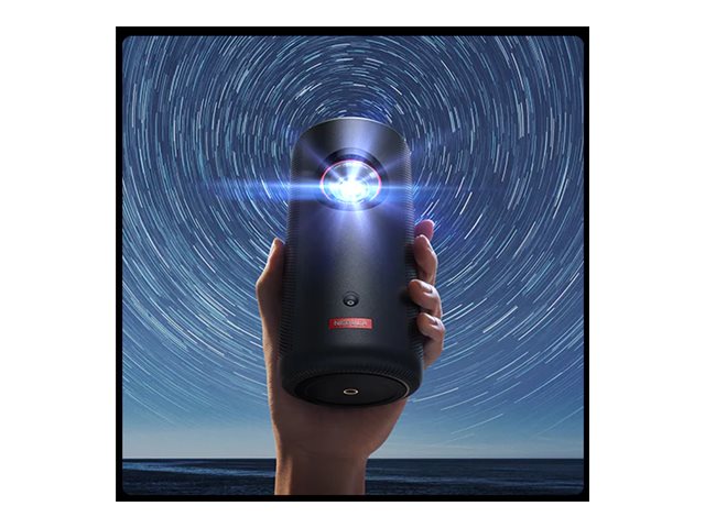 Nebula Capsule 3 Laser - DLP-Projektor - tragbar - 802.11a/b/g/n/ac wireless / Bluetooth 5.1 - Schwarz