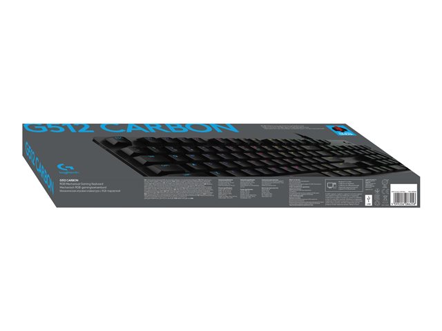 Logitech Gaming G512 - Tastatur - US International - Kohle Eingabegerät