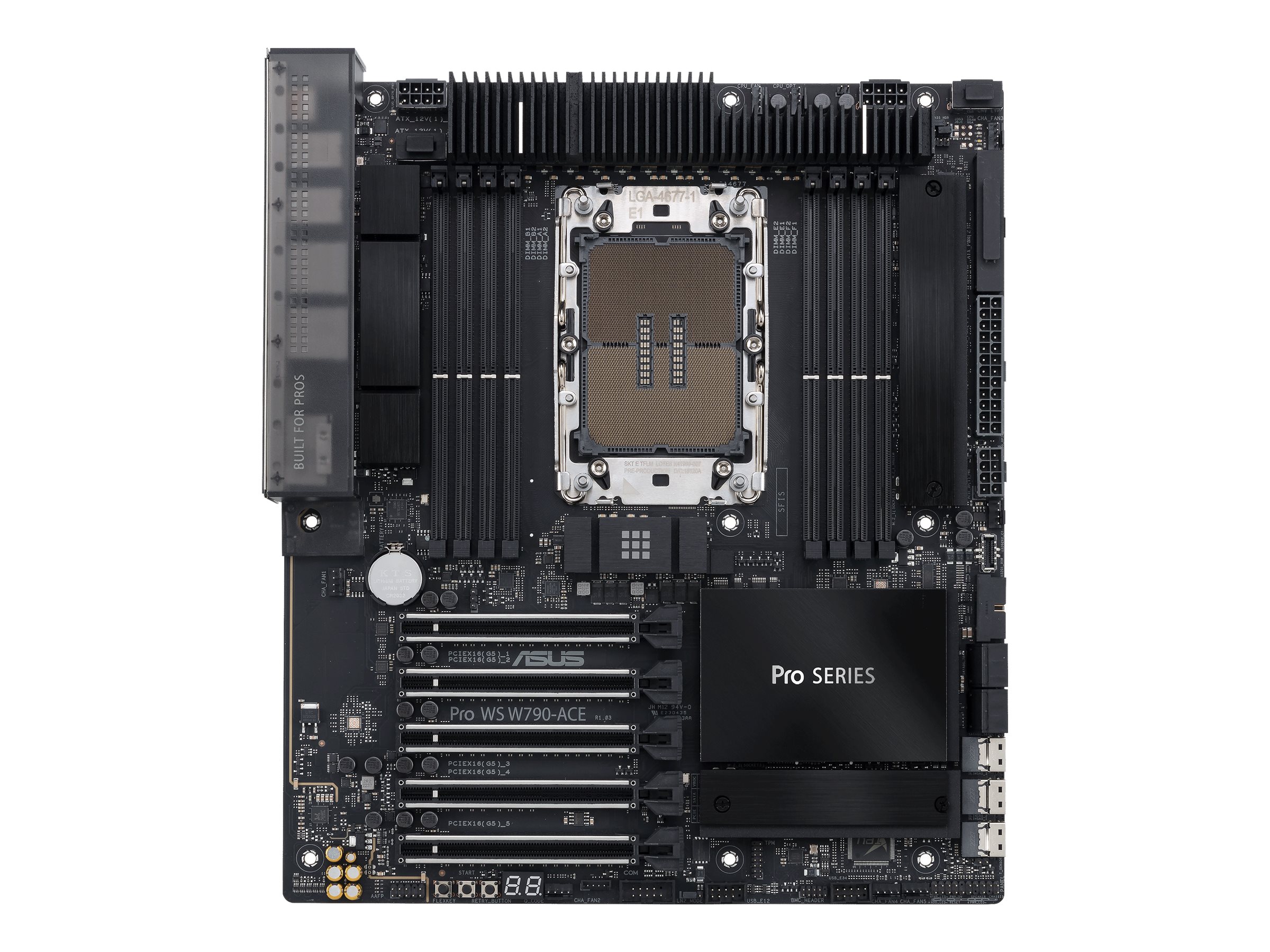 ASUS PRO WS W790-ACE - Motherboard - SSI CEB - LGA4677 Socket-E - W790