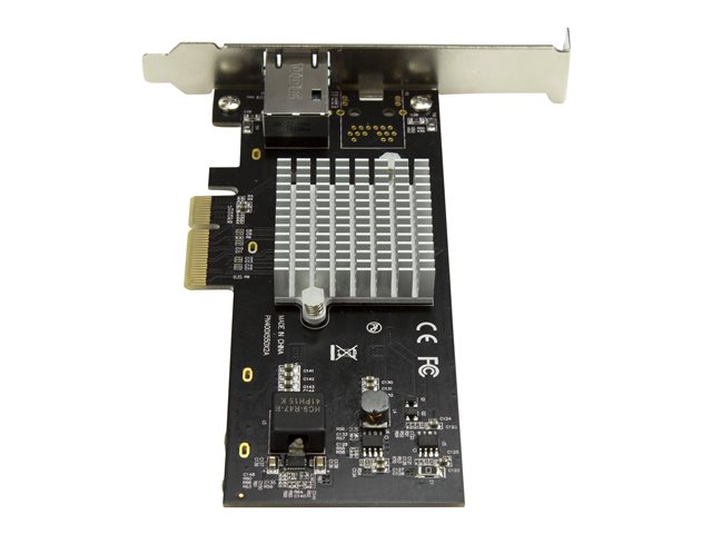 StarTech.com 1 Port 10G Ethernet PCI Express Netzwerkkarte - 10GbE NIC mit Intel X550-AT Chip - 10GBase-T / NBASE-T Compliant - Netzwerkadapter - PCIe 2.0 - 10Gb Ethernet x 1