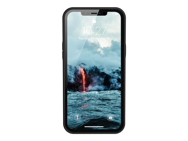 UAG Rugged Case for iPhone 12 Pro Max 5G [6.7-inch] - Outback Bio Black - hintere Abdeckung für Mobiltelefon