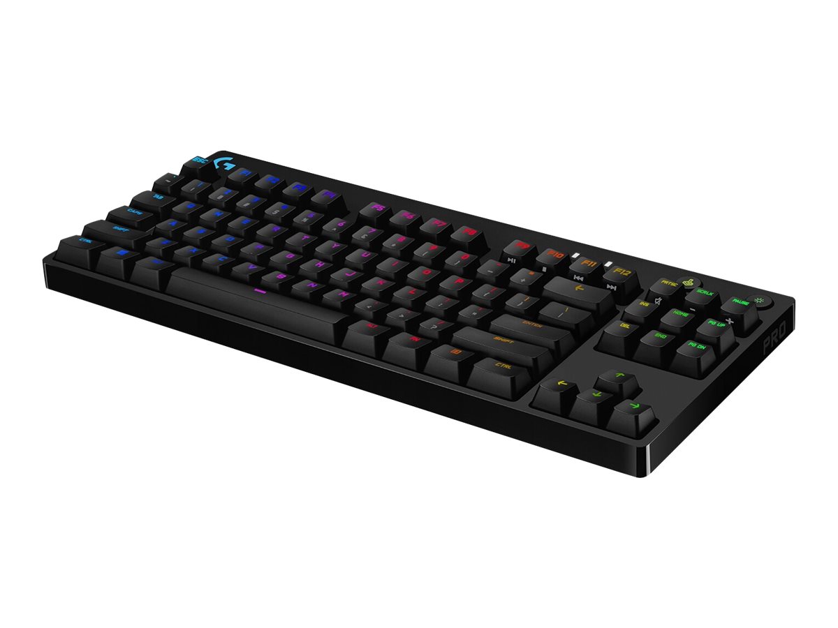 Logitech G Pro Mechanical Gaming Keyboard - Tastatur - AZERTY - Französisch - Schwarz Eingabegerät