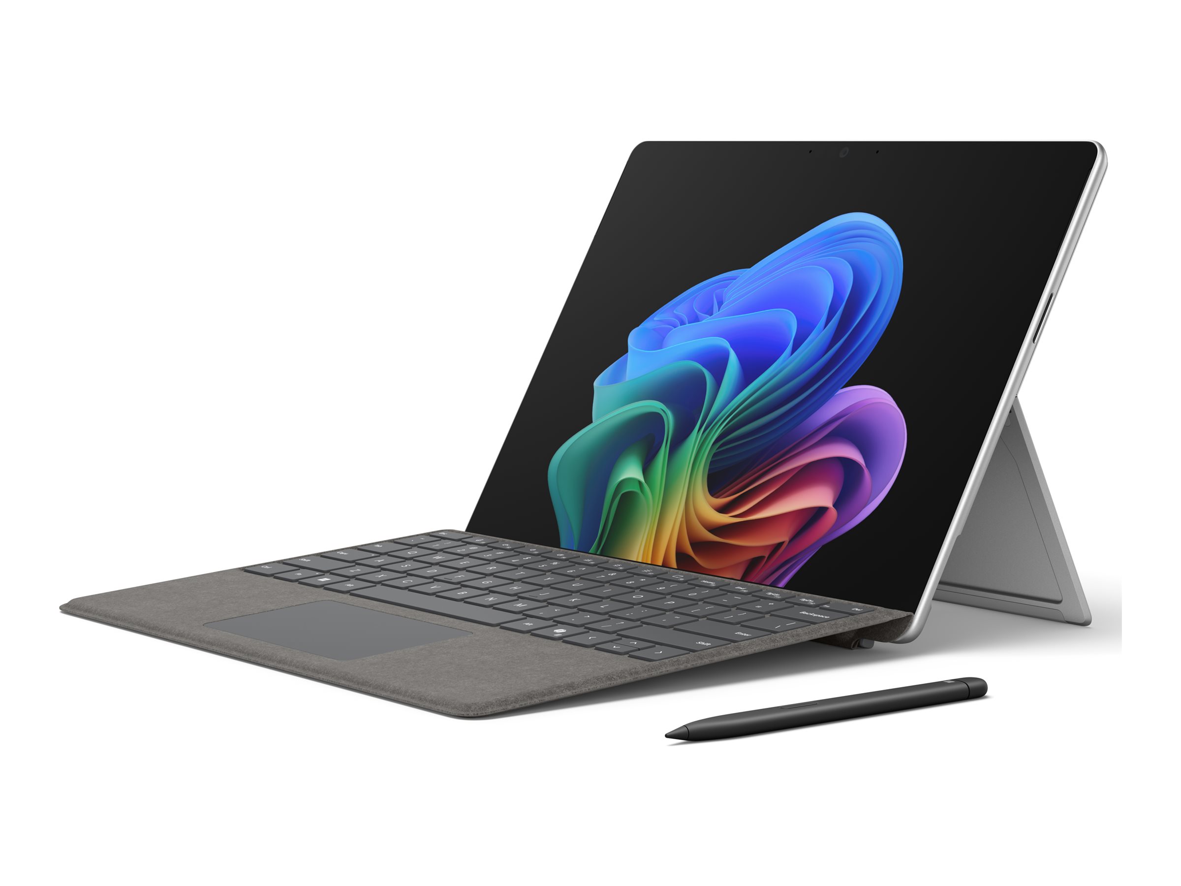 Microsoft Surface Pro Copilot+ PC for Business - 11th Edition - Tablet - Intel Core Ultra 7 268V / 2.2 GHz - Win 11 Pro - Intel Arc Graphics 140V - 32 GB RAM - 1 TB SSD - 33 cm (13") OLED Touchscreen 2880 x 1920 @ 120 Hz - NFC, Wi-Fi 7, Bluetooth - Platin