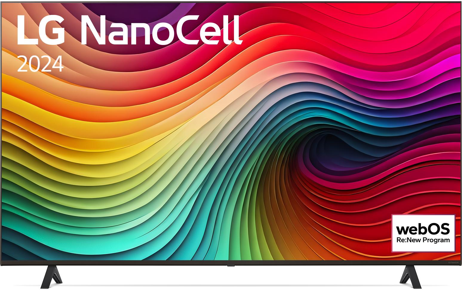 LG NanoCell 55NANO82T6B Fernseher 139.7 cm 55" 4K Ultra HD Smart-TV WLAN Schwarz - 139,7 cm - 55" - UHD (3840x2160) - DVB-C - DVB-S2 - DVB-T2 - HDMI - RJ-45 - TOS-Link - 60 Hz