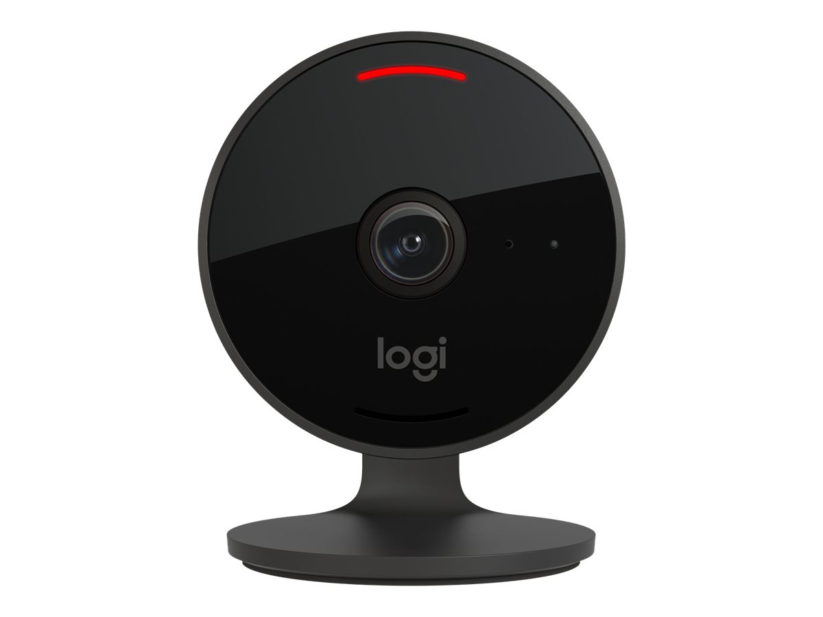 Logitech Circle View - Netzwerk-Überwachungskamera - Außenbereich, Innenbereich - wetterfest - Farbe (Tag&Nacht) - 1920 x 1080 - 1080p - Audio - drahtlos - Wi-Fi