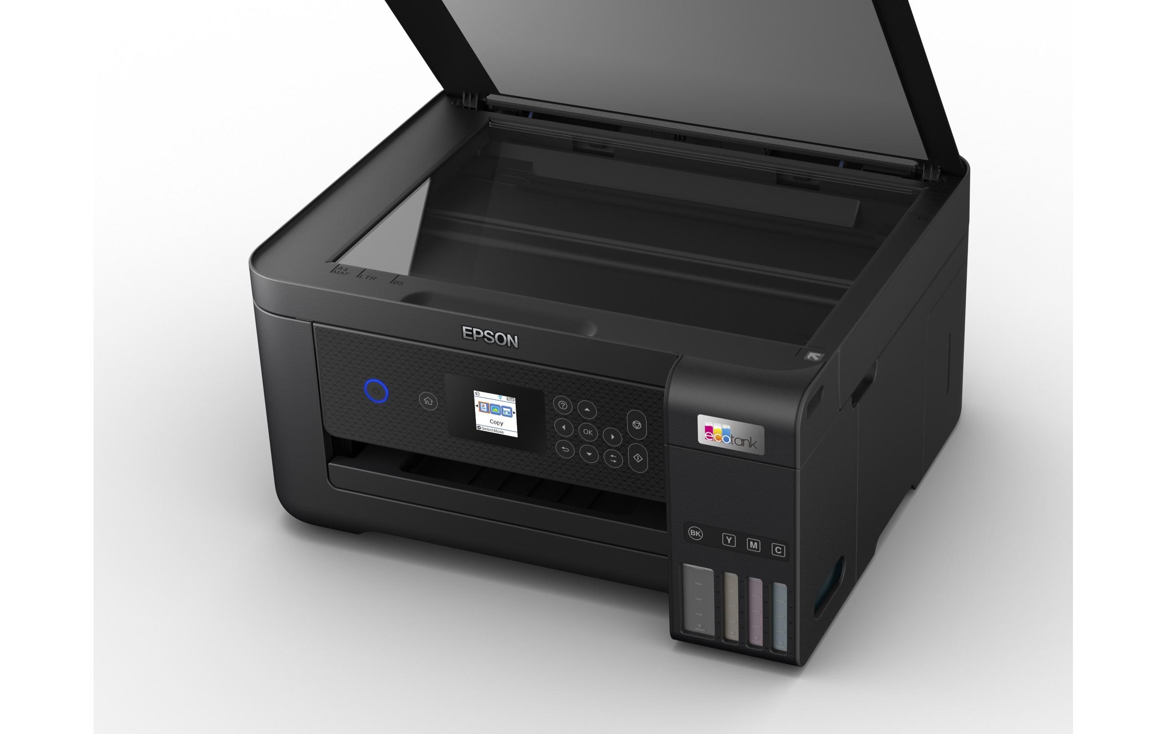 EPSON EcoTank ET-2850 3 in 1 Tintenstrahl-Multifunktionsdrucker schwarz