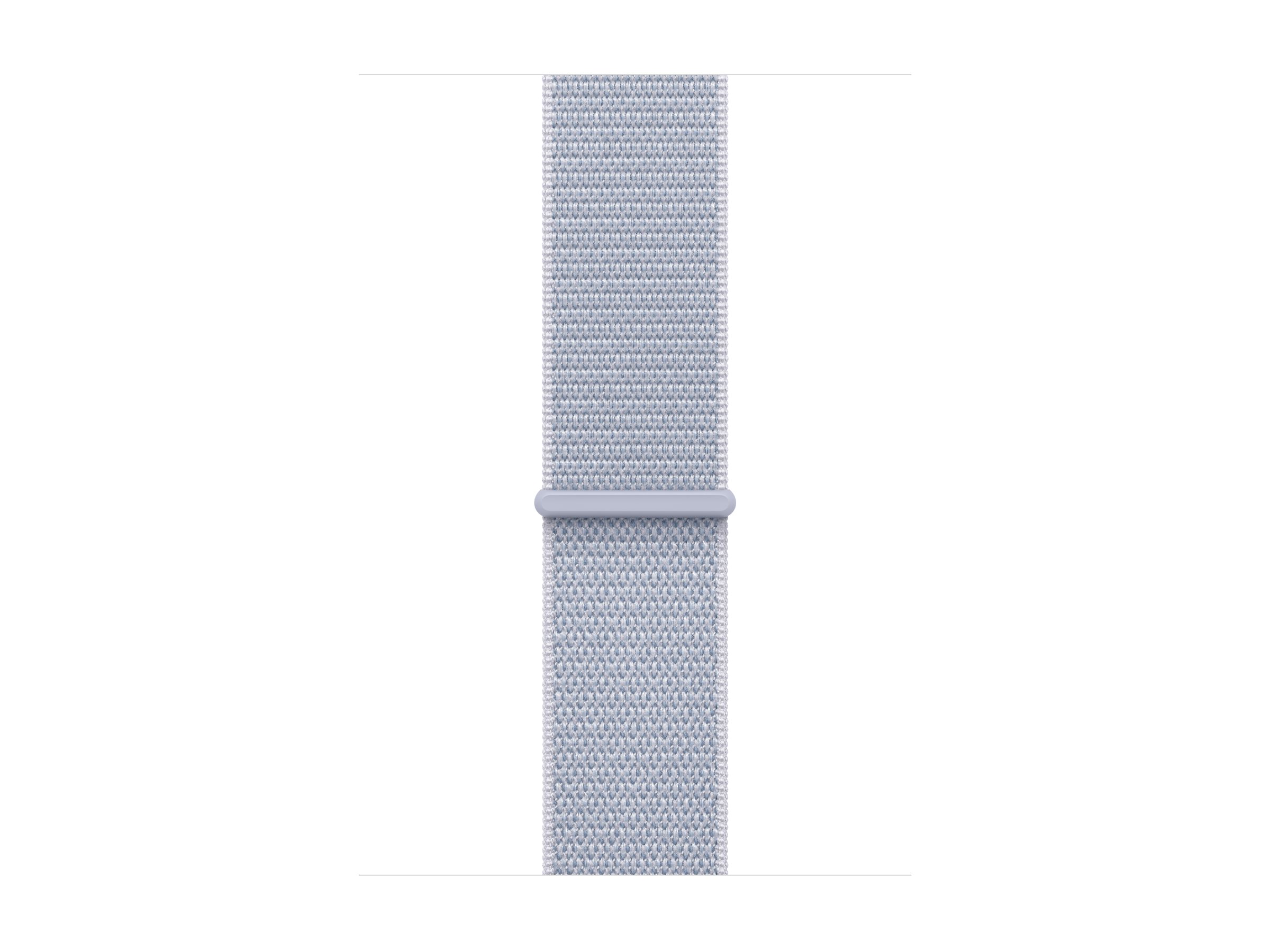 Apple Watch SE GPS 44mm Silver Aluminium Case mit Blue Cloud Sport Band (MXET3QF/A)