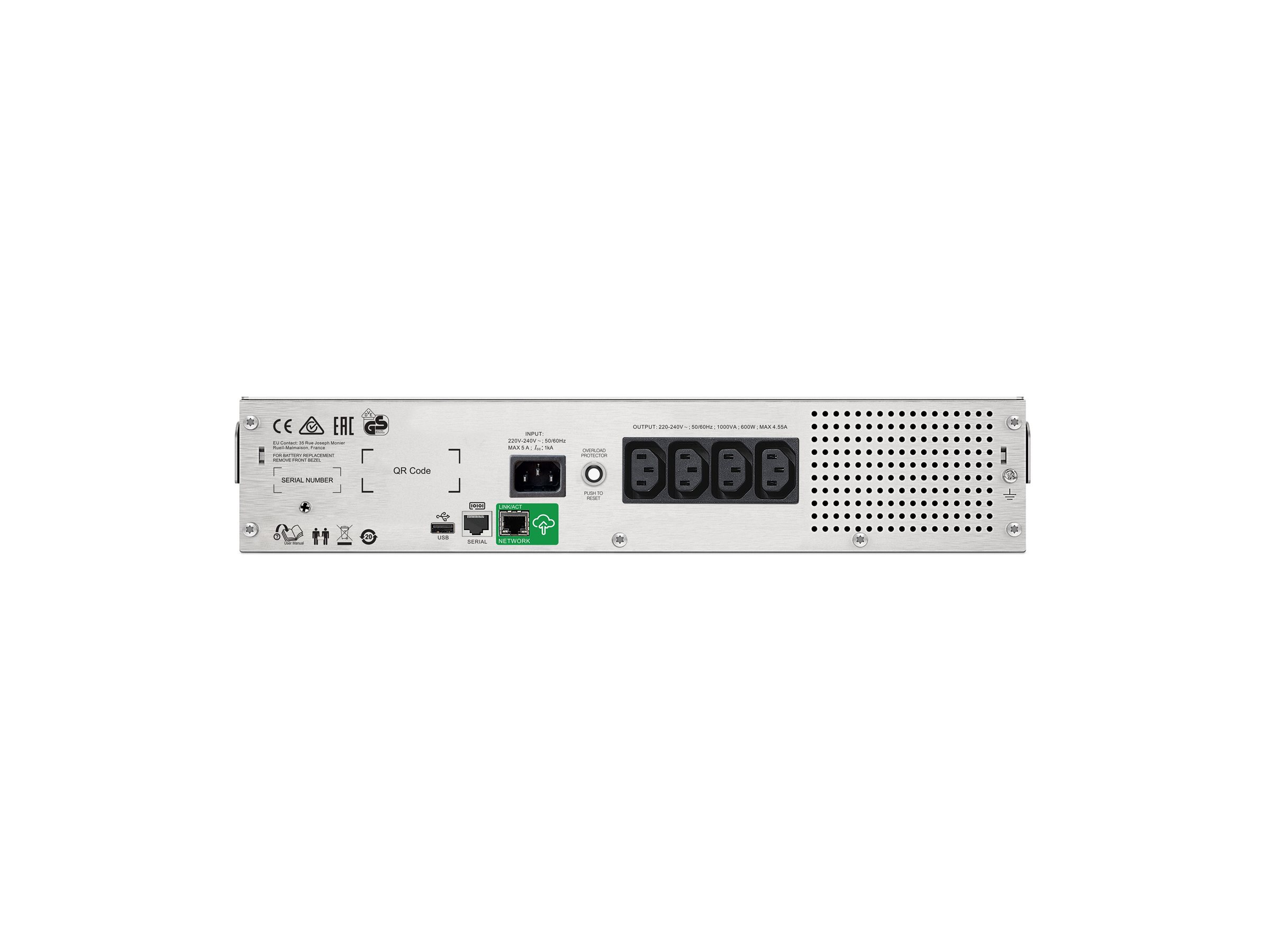 APC Smart-UPS C SMC1500I-2UC - USV - 900 Watt - 1500 VA - mit APC SmartConnect
