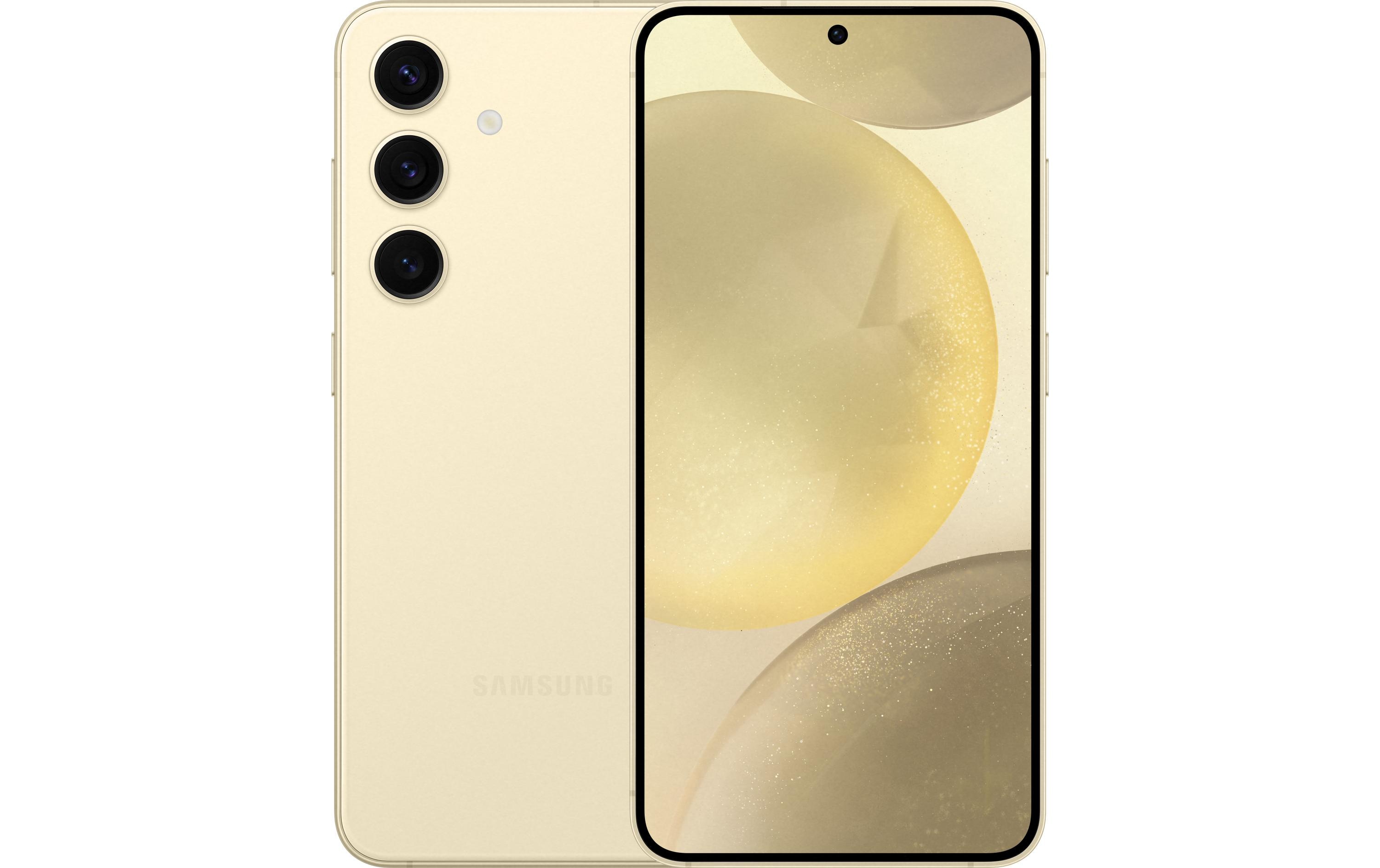 Samsung Galaxy S24 - Amber Yellow - 5G Smartphone - 128 GB - GSM