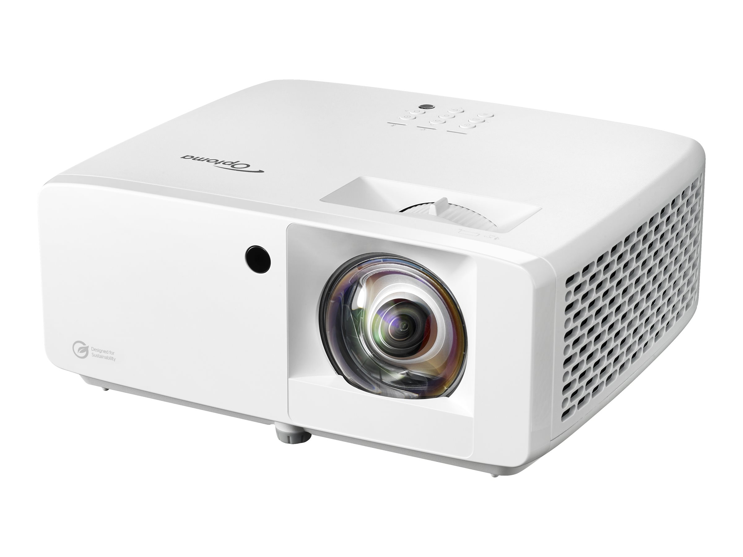 Optoma UHZ35ST - DLP-Projektor - tragbar - 3D - weiß