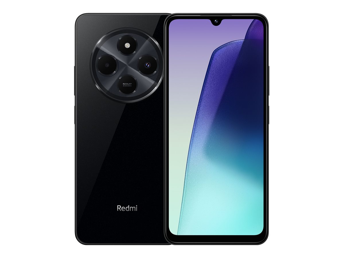 Xiaomi Redmi 14C - 4G Smartphone - Dual-SIM - RAM 8 GB / Interner Speicher 256 GB - 6.88" - 1640 x 720 Pixel (120 Hz) - 2 x Rückkamera 50 MP - front camera 13 MP - schwarz