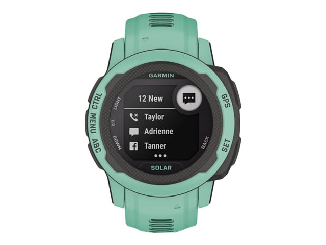Garmin Instinct 2S Solar - Neo Tropic - Sportuhr mit Band - 32 MB