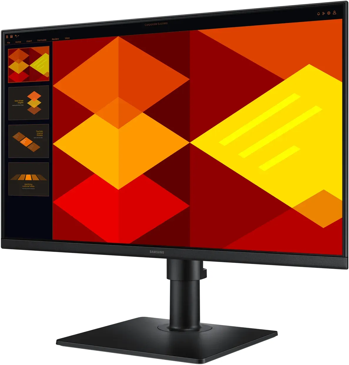 Samsung S27D406GAU - S40GD Series - LED-Monitor - 68.6 cm (27") - 1920 x 1080 Full HD (1080p) @ 100 Hz - IPS - 250 cd/m² - 1000:1 - 5 ms - 2xHDMI, DisplayPort - Lautsprecher - Schwarz