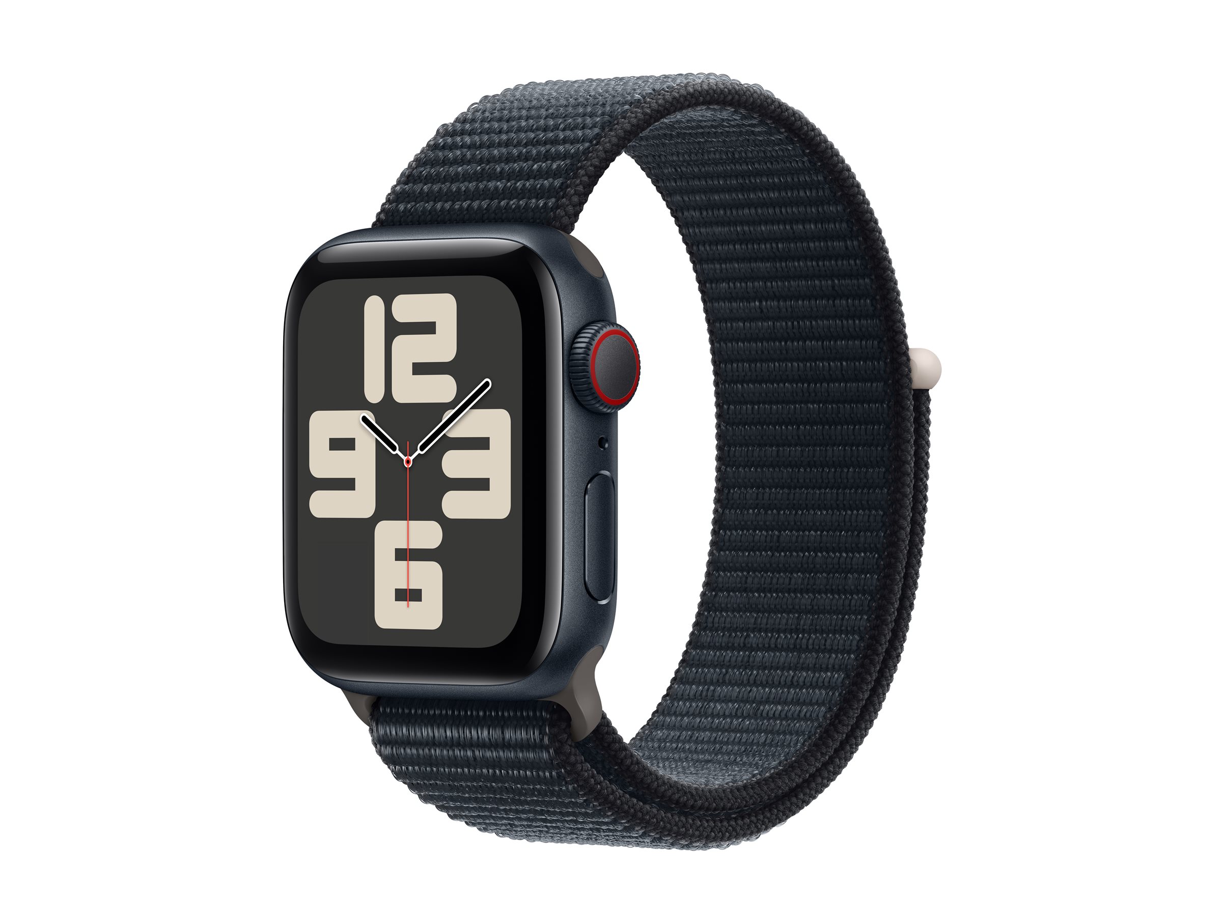 APPLE Watch SE GPS + Cellular 40mm Midnight Aluminium Case with Midnight Sport Loop (MRGE3QF/A)