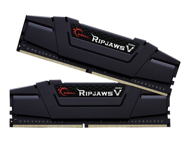 G.Skill Ripjaws V - DDR4 - Kit - 64 GB: 2 x 32 GB - DIMM 288-PIN - 3600 MHz / PC4-28800 - ungepuffert