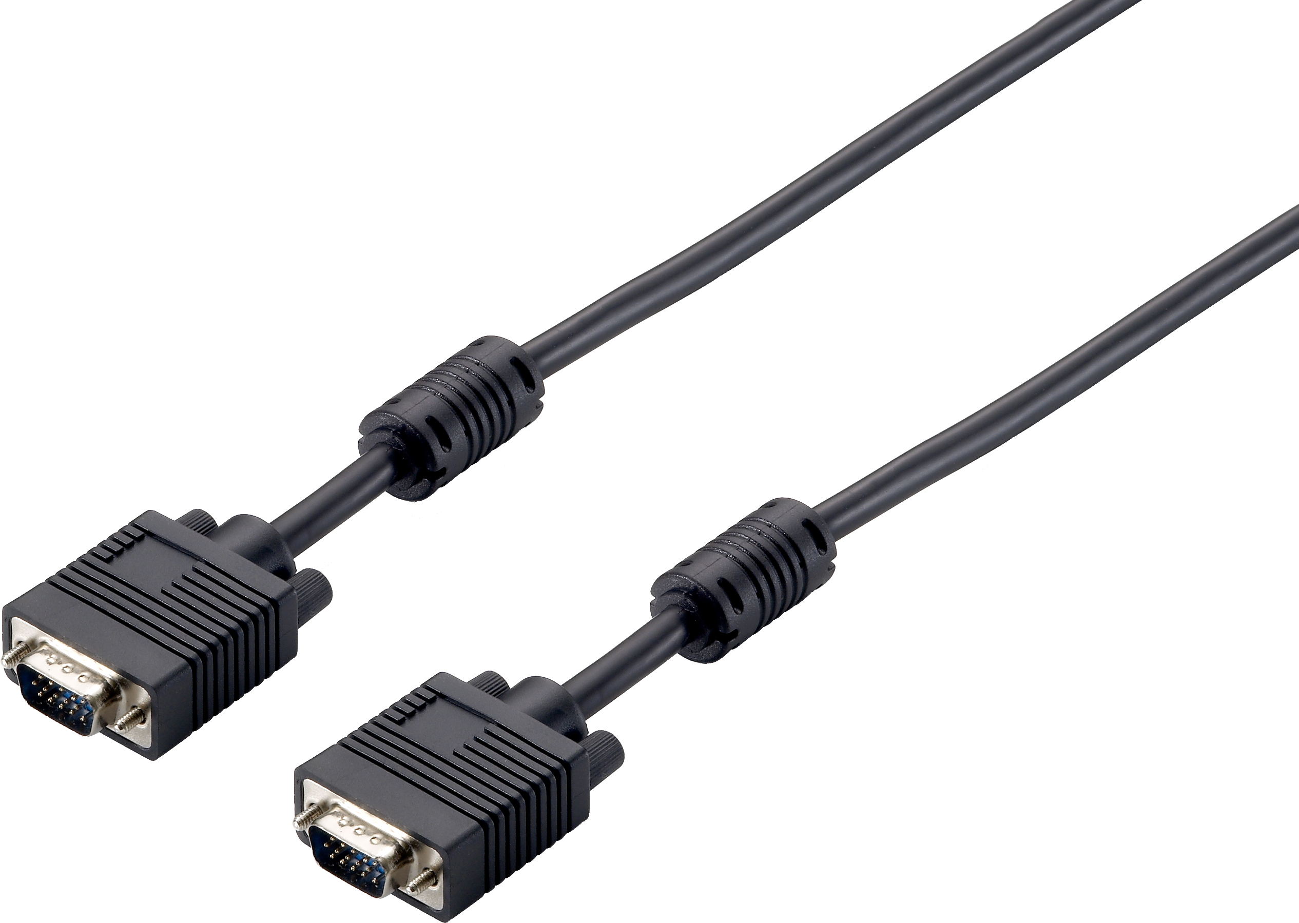 equip 3+4 - VGA-Kabel - HD-15 (VGA) (M) zu HD-15 (VGA) (M) - 3 m - geformt