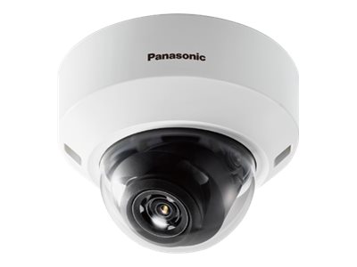 Panasonic i-Pro WV-U2132LA - Netzwerk-Überwachungskamera - Kuppel - Innenbereich - Farbe (Tag&Nacht) - 1920 x 1080 - 1080p, 1080/30p - motorbetrieben - LAN 10/100 - MJPEG, H.264, H.265 - PoE Class 2