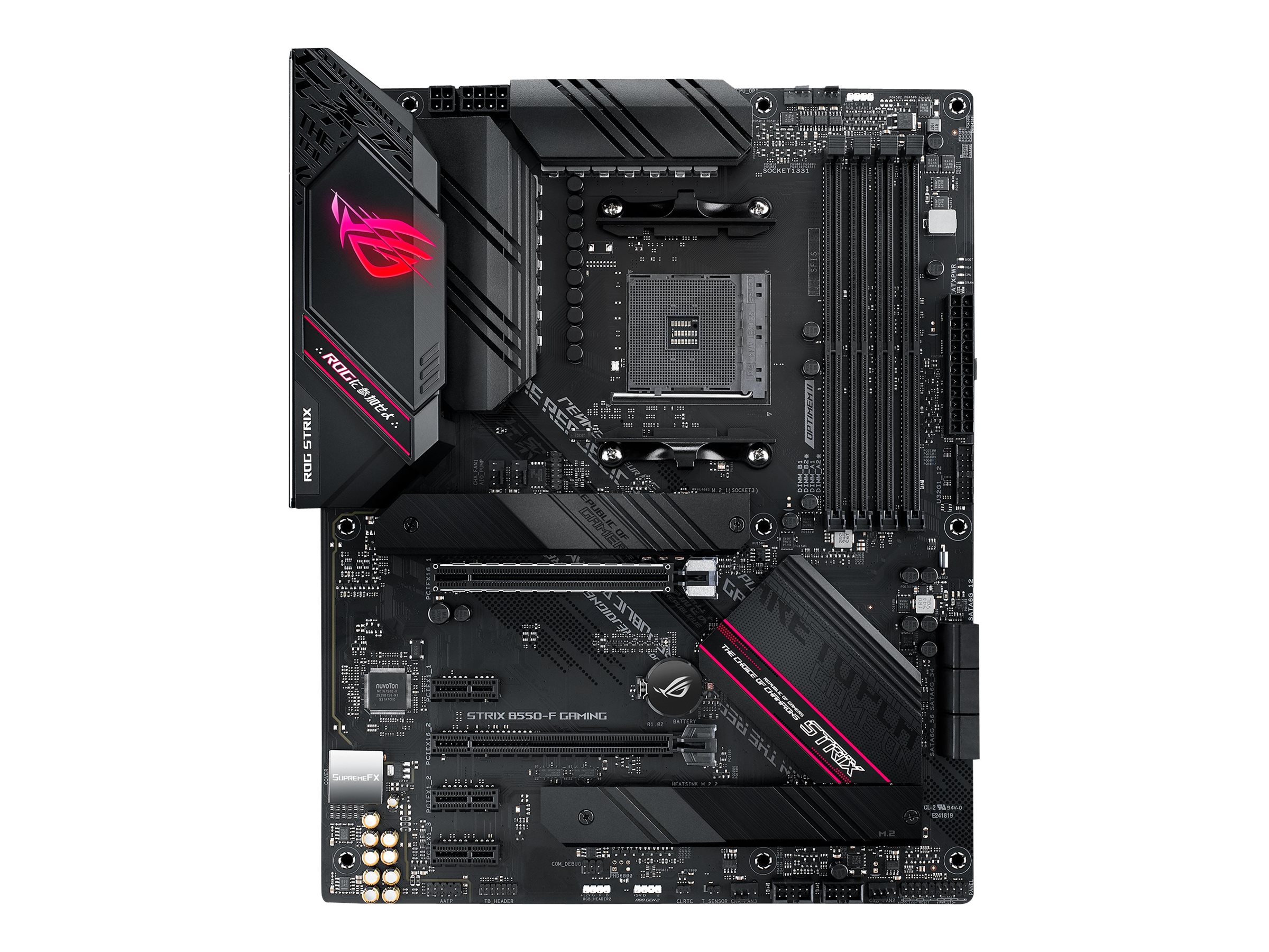 ASUS ROG STRIX B550-F GAMING - Motherboard - ATX - Socket AM4 - AMD B550