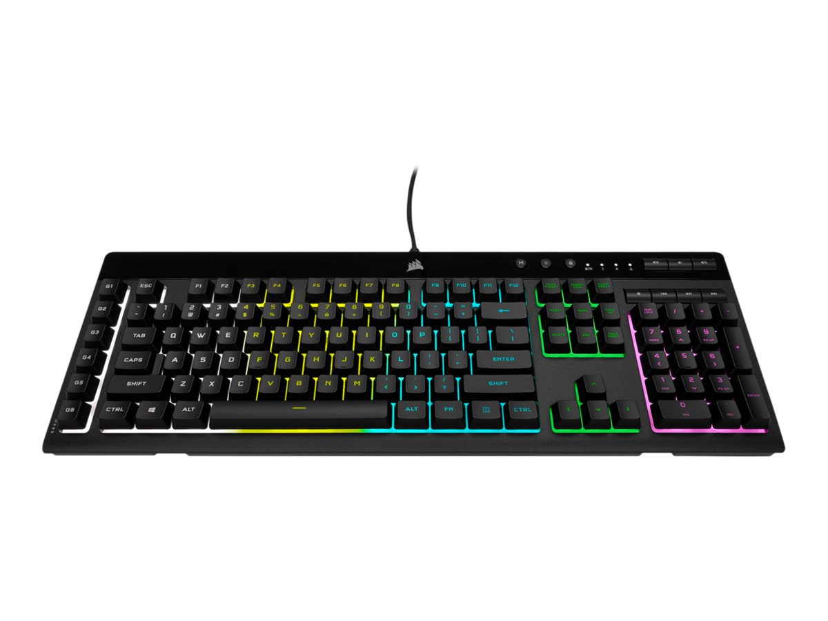 CORSAIR Gaming K55 RGB PRO - Tastatur - Deutsch - Schwarz Eingabegerät