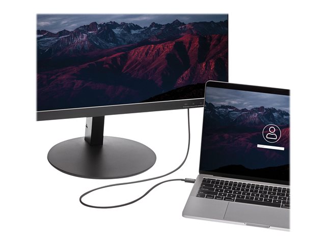 StarTech.com 2m (6.6ft) Thunderbolt 3 Cable
20Gbps
100W PD
4K Video
Thunderbolt-Certified
Compatible w/ TB4/USB 3.2/DisplayPort - Thunderbolt-Kabel - 24 pin USB-C zu 24 pin USB-C - 2 m