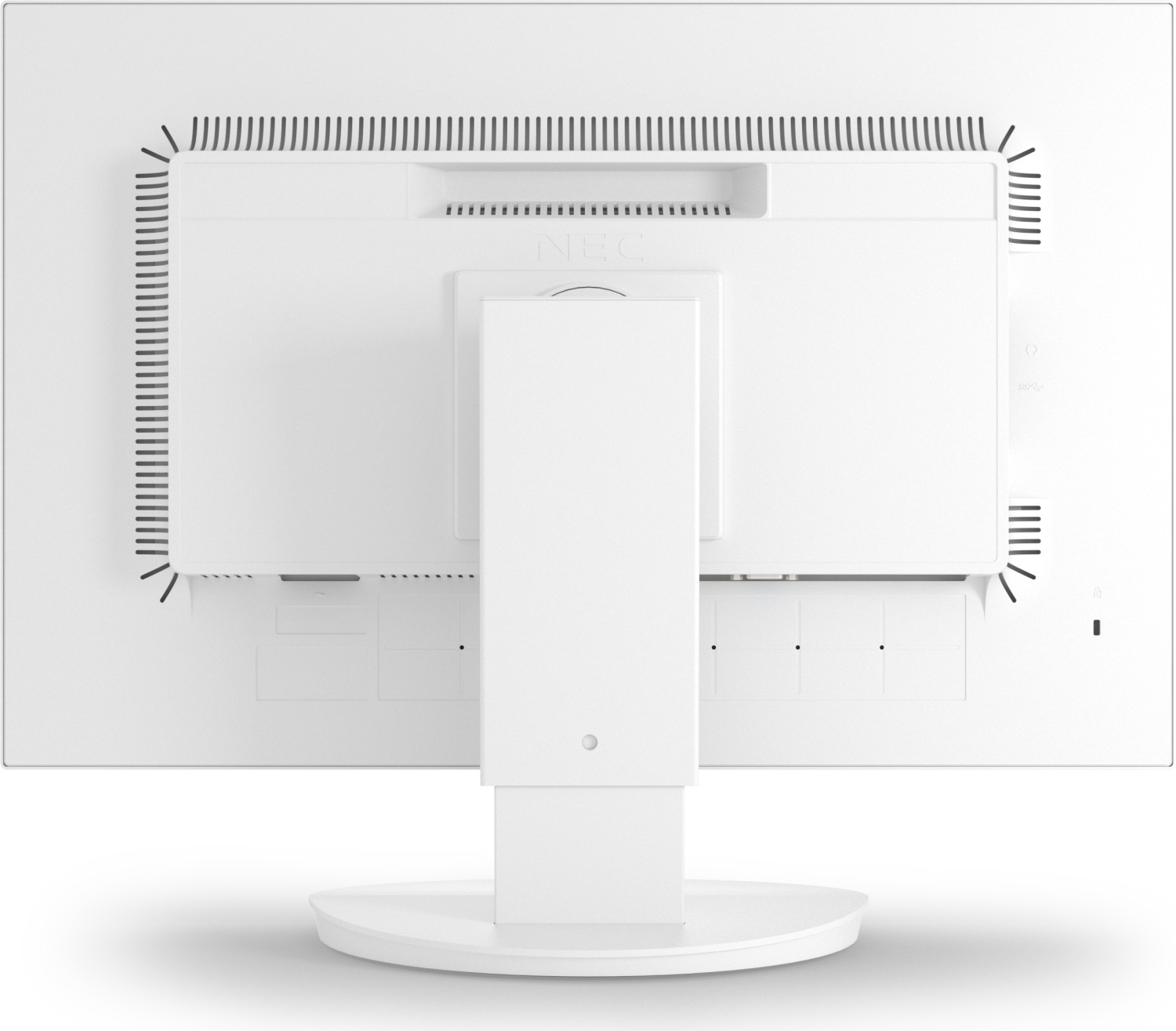 NEC MultiSync EA241WU-WH - LED-Monitor - 61 cm (24") - 1920 x 1200 @ 60 Hz - IPS - 300 cd/m² - 1000:1 - 5 ms - HDMI, DVI-D, VGA, DisplayPort - Lautsprecher - weiß