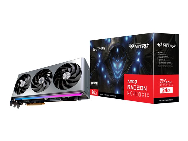 Sapphire NITRO+ Radeon RX 7900 XTX Vapor-X - Grafikkarten - Radeon RX 7900 XTX - 24 GB