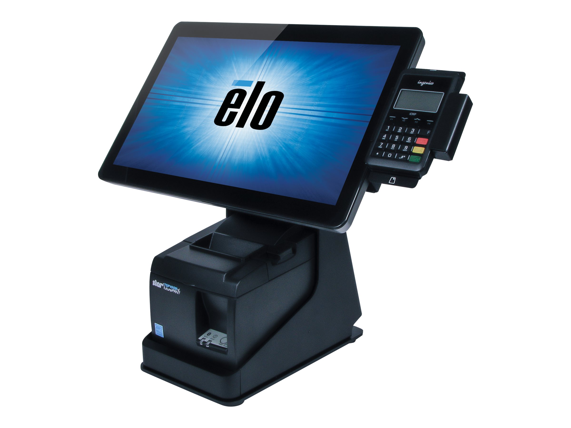 Elo mPOS Printer Stand - Drucker-/Monitorständer (10"
15")