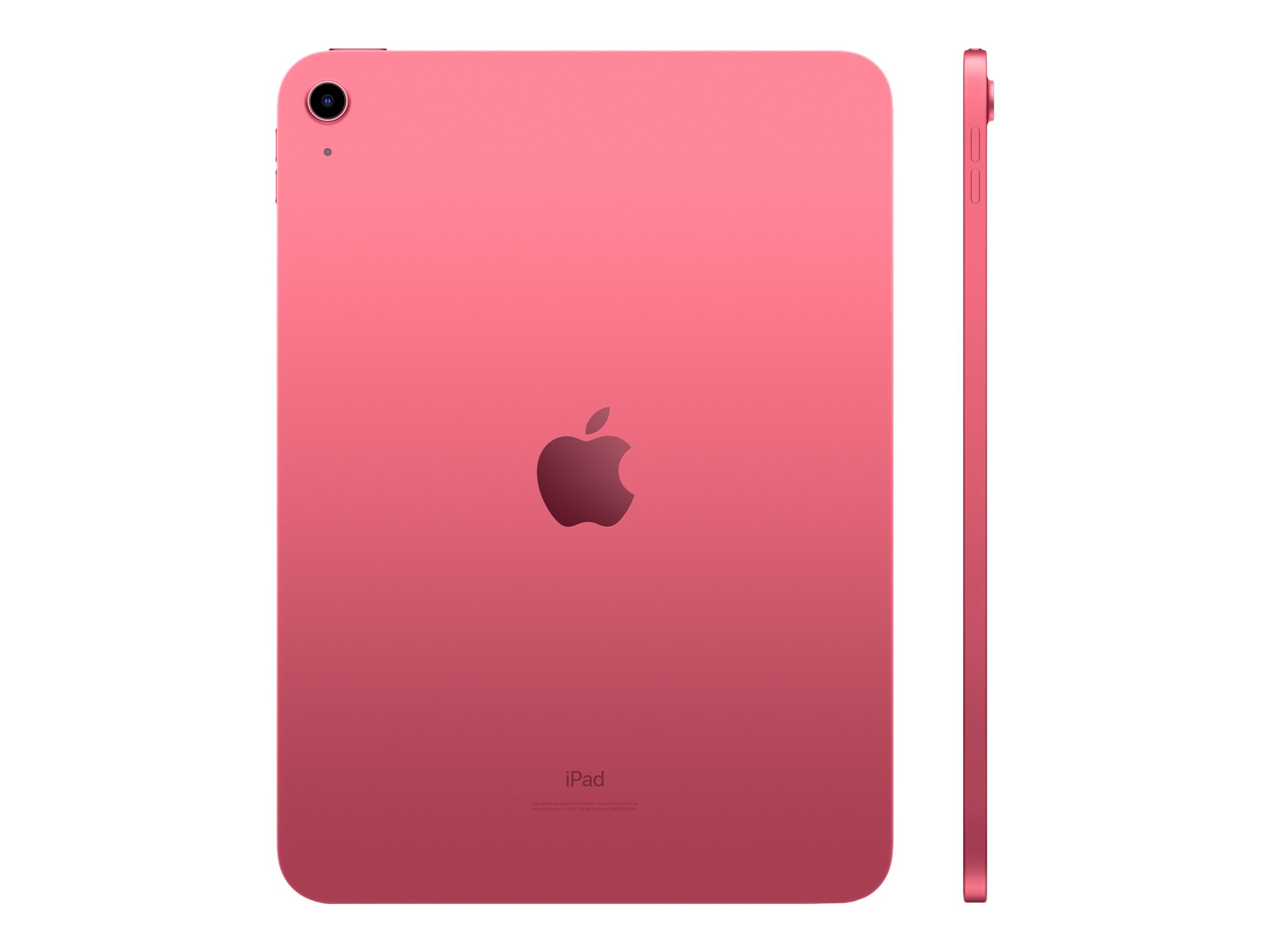 Apple 10.9-inch iPad Wi-Fi - 10. Generation - Tablet - 64 GB - 27.7 cm (10.9") IPS (2360 x 1640) - pink