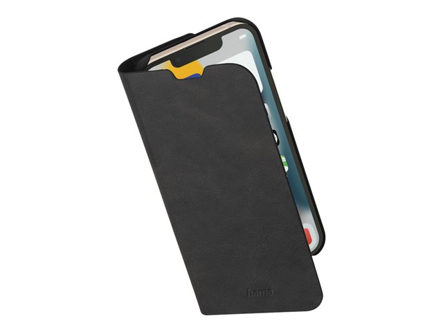Hama Essential Line Guard Pro - Flip-Hülle für Mobiltelefon - Kunstleder - Schwarz - für Apple iPhone 13