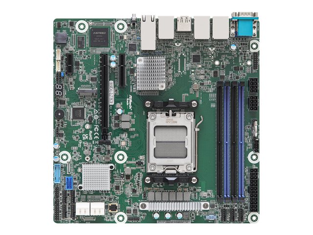 ASRock Rack B650D4U-2L2T/BCM - Motherboard - micro ATX - Socket AM5 - AMD B650E