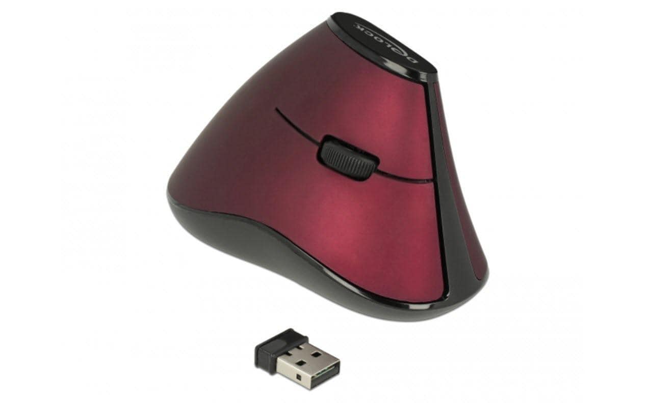 Delock Ergonomische Maus 12528 USB  kabellos