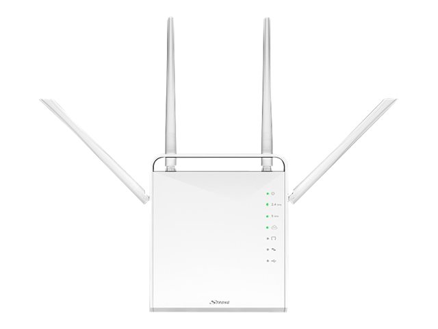 Strong Dual Band Gigabit Router 1200 - Wireless Router - Wi-Fi 5 - Desktop