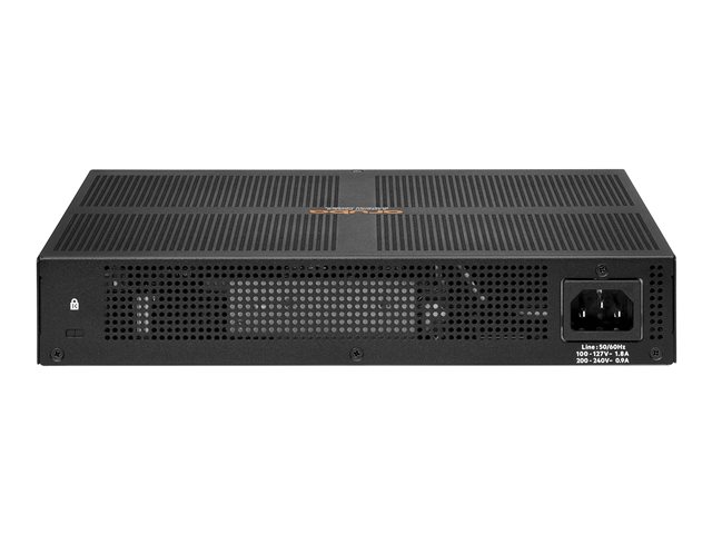 HPE Aruba Networking 6100 12G Class4 PoE 2G/2SFP+ 139W Switch - Switch - 16 Anschlüsse - managed - an Rack montierbar