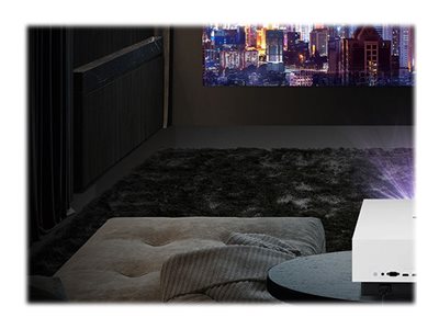 LG CineBeam HU810PW - DLP-Projektor - Miracast Wi-Fi Display / AirPlay - weiß