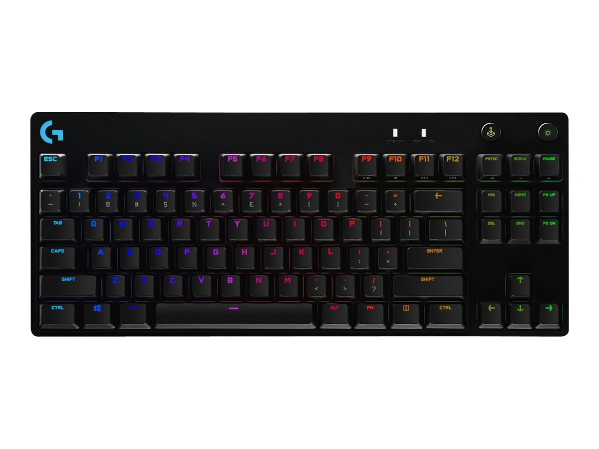 Logitech G Pro Mechanical Gaming Keyboard - Tastatur - AZERTY - Französisch - Schwarz Eingabegerät