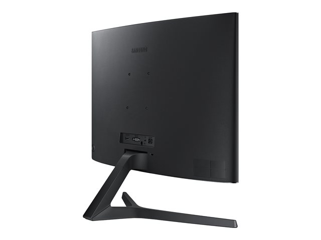 Samsung C24F396FHR - LED-Monitor - gebogen - 59 cm (24") (23.5" sichtbar) - 1920 x 1080 Full HD (1080p) @ 60 Hz - VA - 250 cd/m² - 3000:1 - 4 ms - HDMI, VGA - Shiny Black
