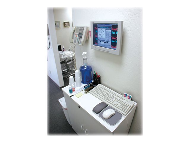 Ergotron FX30 Befestigungskit - für LCD-Display - Schwarz