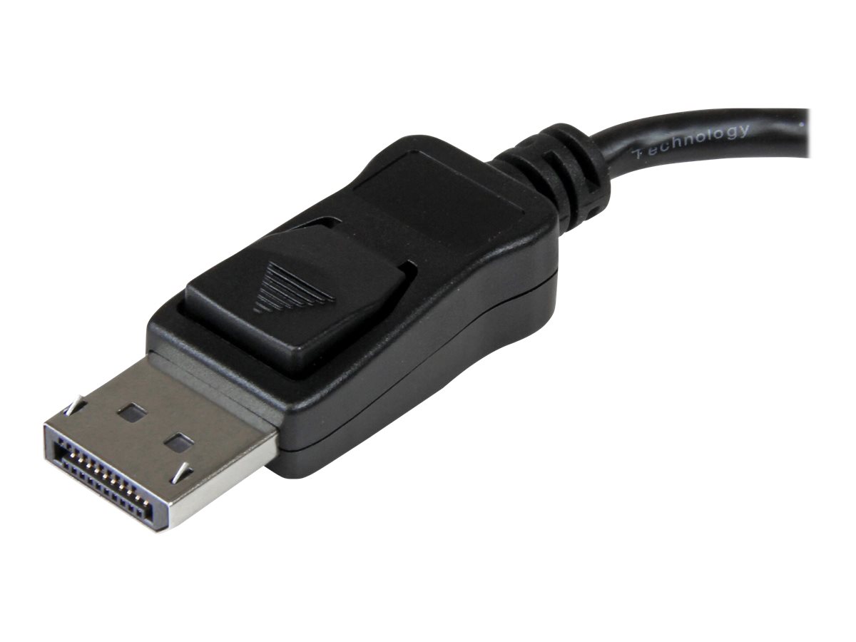 StarTech.com 3-Port Multi Monitor Adapter - DisplayPort 1.2 MST-Hub auf Dual 4K 30Hz & 1x 1080p - Video-Splitter für den erweiterten Desktop-Modus nur auf Windows-PCs - DP auf 3x DP-Monitore (MSTDP123DP) - Video-Verteiler - 3 Anschlüsse