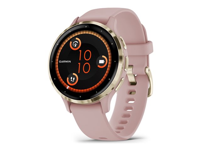 Garmin Venu 3S - Rosa - intelligente Uhr mit Band - 8 GB