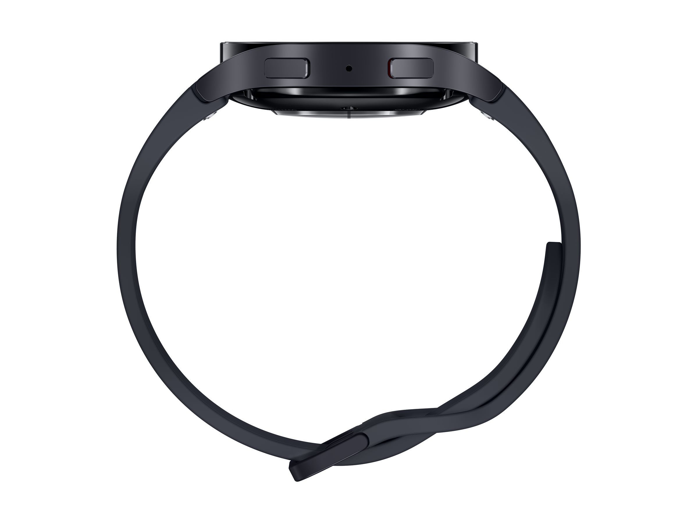 Samsung Galaxy Watch6 - 44 mm - intelligente Uhr - ohne Armband - Anzeige 3.73 cm (1.5") - 16 GB - LTE, NFC, Wi-Fi, Bluetooth - 4G - 33.3 g - Graphite (SM-R945FZKDDBT)