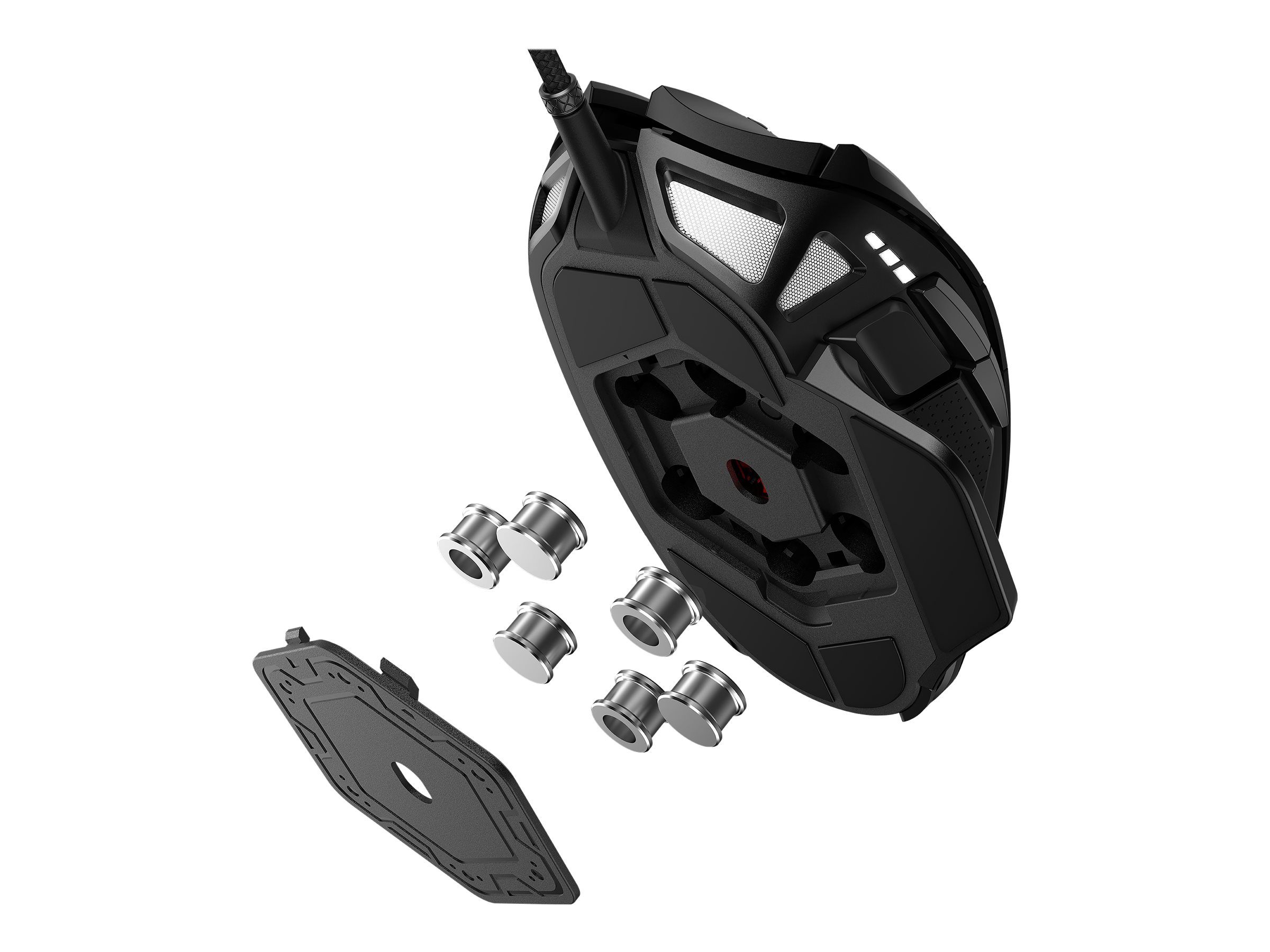 CORSAIR Gaming NIGHTSWORD RGB FPS/MOBA - Maus - USB - Schwarz