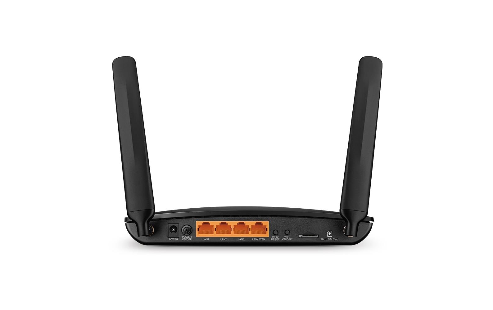 TP-Link Archer MR600 4G+ Cat6 AC1200 Wireless Dual Band - Wireless Router - WWAN - Wi-Fi 5 - Desktop