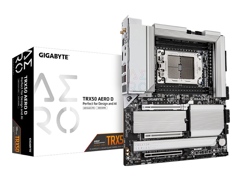 Gigabyte TRX50 AERO D - 1.0 - Motherboard - E-ATX - Socket sTR5 - AMD TRX50
