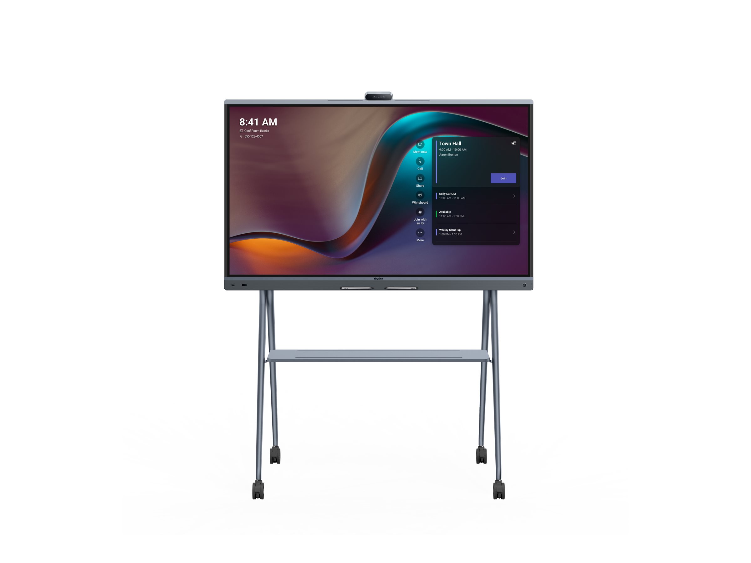Yealink MeetingBoard 65 Pro 165 cm (65") LCD-Display mit LED-Hintergrundbeleuchtung - 4K - für interaktive Kommunikation