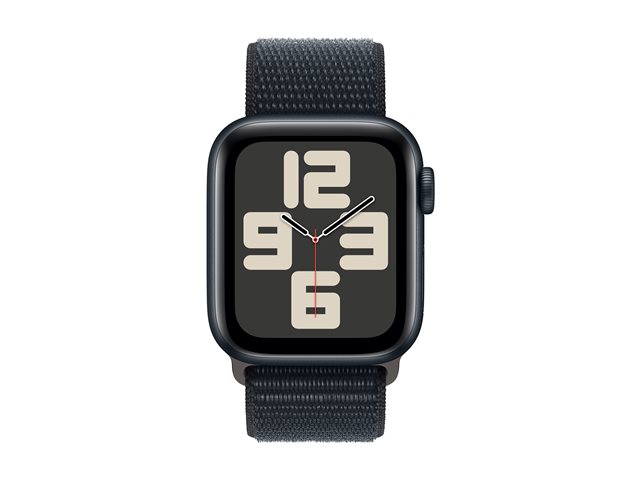 APPLE Watch SE GPS + Cellular 40mm Midnight Aluminium Case with Midnight Sport Loop (MRGE3QF/A)