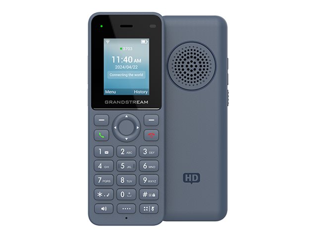 Grandstream WP816 - schnurloses VoIP-Telefon - mit Bluetooth-Schnittstelle - dreiweg Anruffunktion