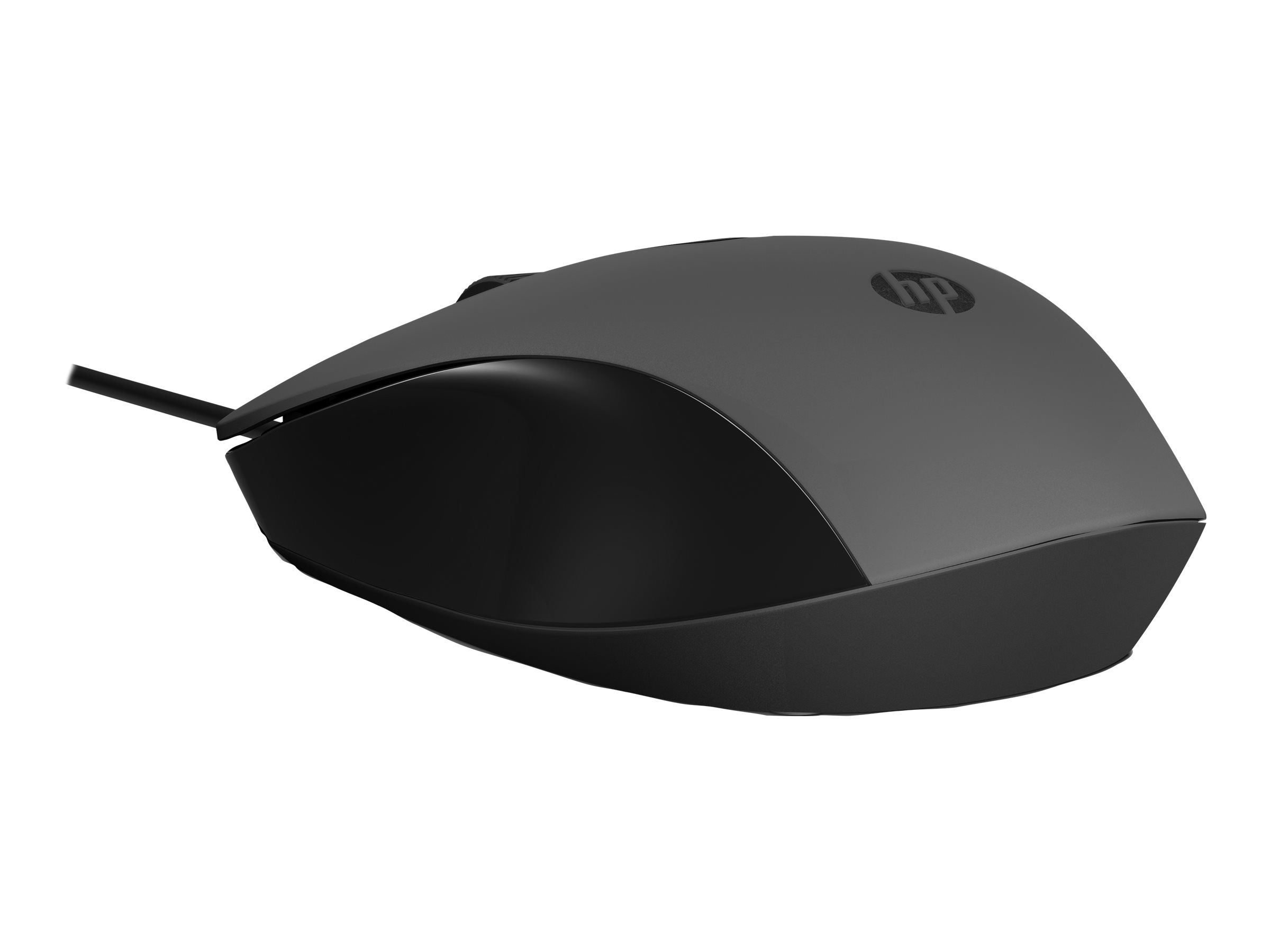 HP 150 - Maus - USB - Schwarz