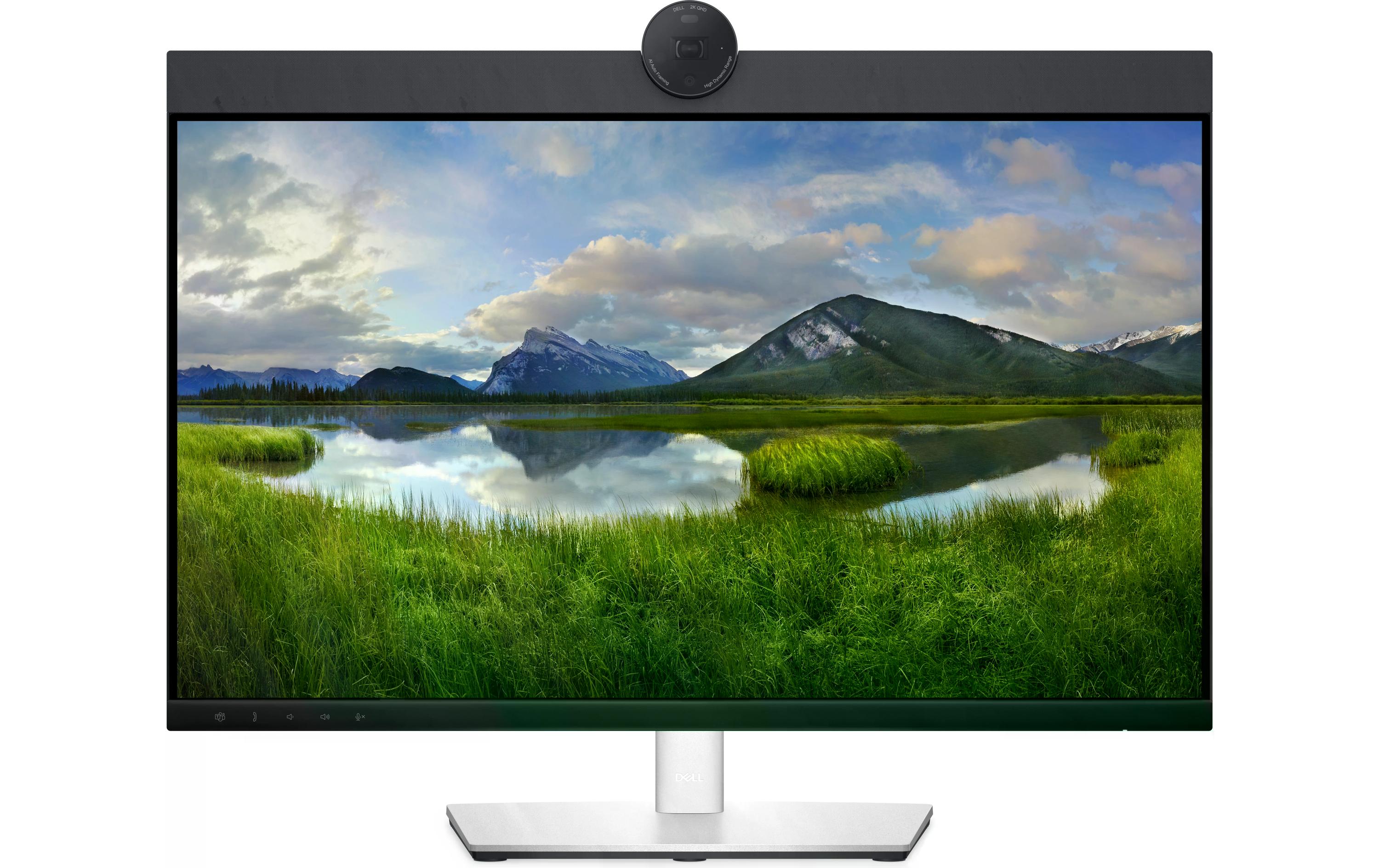 Dell 24 Video Conferencing Monitor P2424HEB - LED-Monitor - 61 cm (24") (23.8" sichtbar) - 1920 x 1080 Full HD (1080p) @ 60 Hz - IPS - 250 cd/m² - 1000:1 - 5 ms - HDMI, DisplayPort, USB-C - Lautsprecher - BTO 